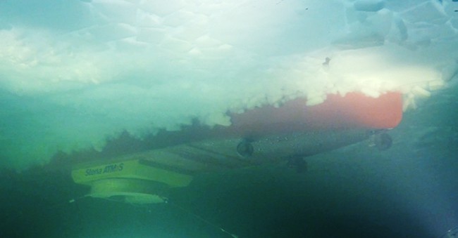 Stena AtMos shown under water