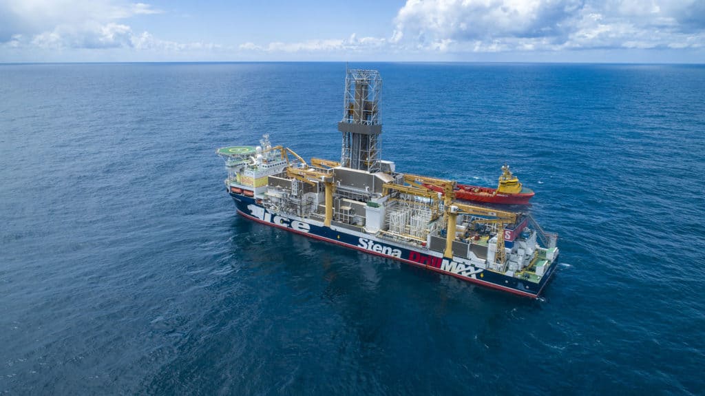 Stena Icemax on deep waters